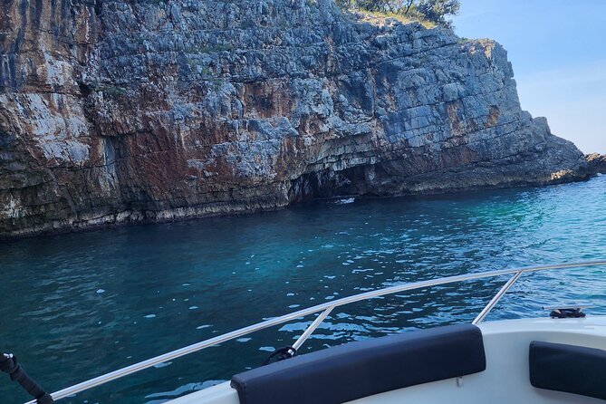 3-Hour Private Blue Cave Tour - Mamula Island views: from fortress to modern hotel stop-free