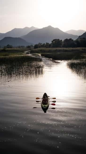 All Day Self-Kayaking to secret spots and wildlife observing - The Virpazar start, hidden stops, and why lily beds matter