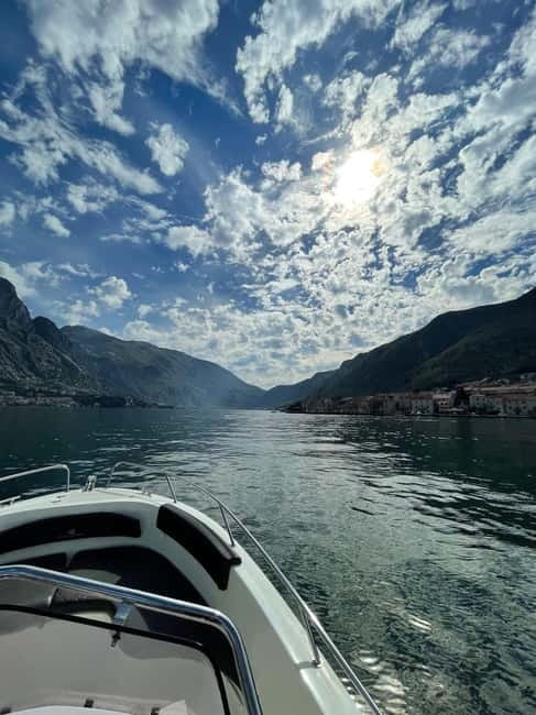 Azure Paradise: Blue Cave and Kotor Bay Boat Tour - From Park Slobode to a Fast, Fun Start