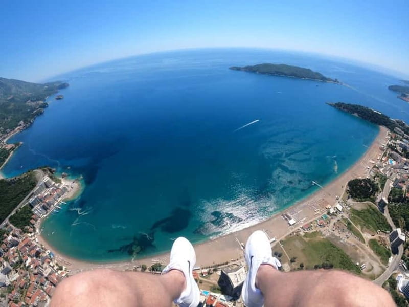 Becici Beach: Tandem Paragliding Flight in Budva Riviera - Why the view over Becici Beach hits different