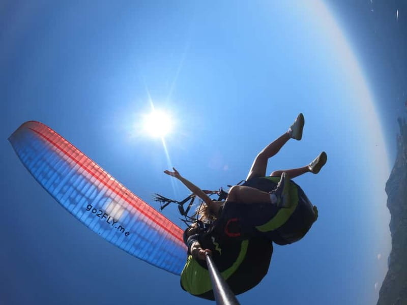 Becici Beach: Tandem Paragliding Flight in Budva Riviera - Tandem paragliding for beginners, without turning it into a fear project