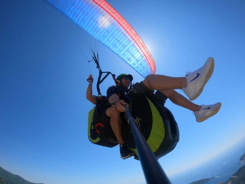 Becici Beach: Tandem Paragliding Flight in Budva Riviera - The 45-minute plan, from meet-up to time in the sky