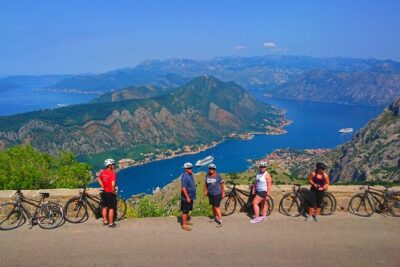 Bike tour – Panoramic downhill from Njeguši and Kotor serpentines