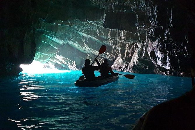 Blue Cave Kayak & Snorkel Adventure from Kotor / Tivat - The launch site at Kamp Begovic / Veslo: prep, safety, and gear