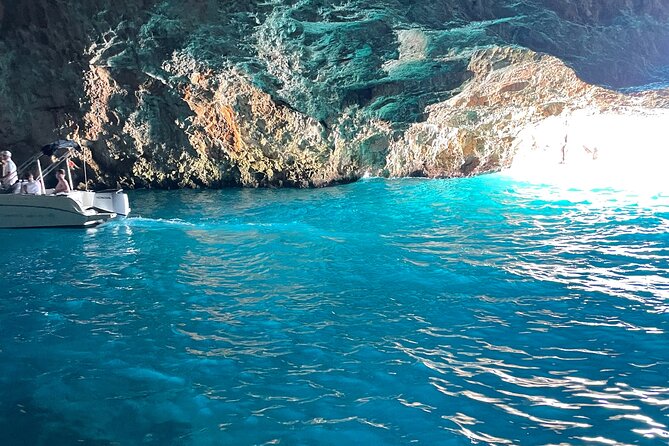 Blue Cave, Lady of the Rocks and Kotor Bay SpeedBoat Tour 3H - Former submarine tunnel: Yugoslavian history you can actually walk into