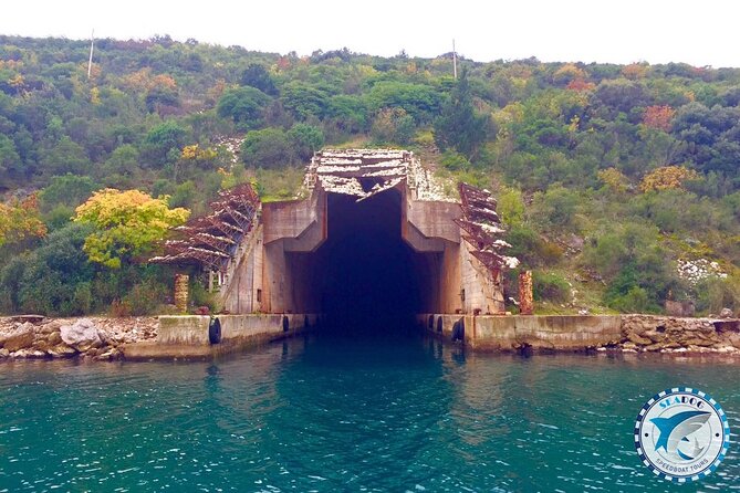 Blue cave, Mamula island, Submarine tunnels and Our lady of the Rocks (3h) - Mamula Island (Lastavica): an uninhabited islet with a fortress vibe