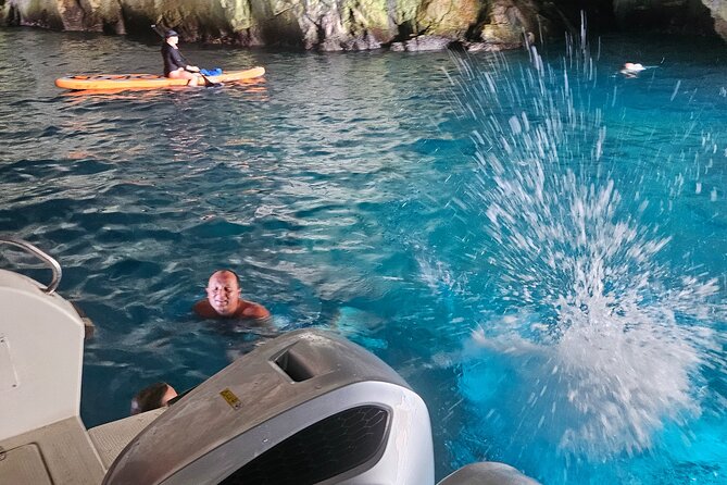 Blue cave Mamula Tunnels Speed Boat Tour From Herceg Novi - Bay of Kotor Speed Across the Water, Plus Mamula Fortress Views