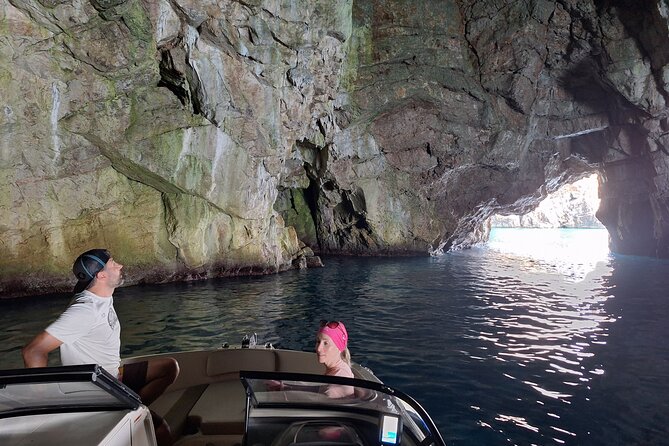 Blue Cave Private Speedboat Tour Experience - The Blue Cave swim stop, short on time but big on payoff
