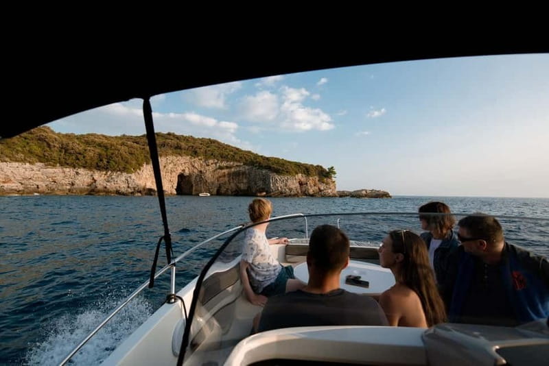 Boat tour from Tivat - Blue Cave and Lady of the Rocks 3h - Stop 2: the former submarine tunnel, 10 minutes for a history photo