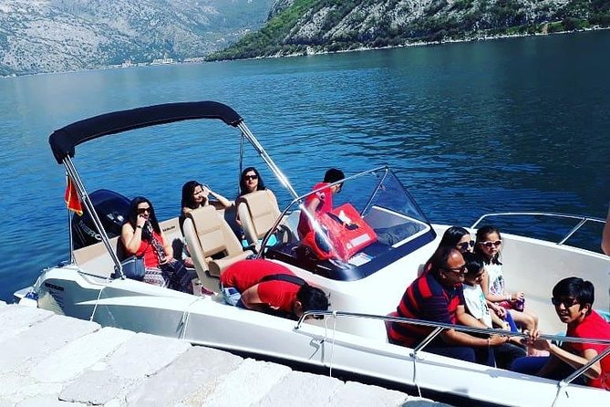Boat tour to Lady of the Rock , Submarine base & Blue Cave swim - A 3-hour Kotor Bay speedboat plan that fits real schedules
