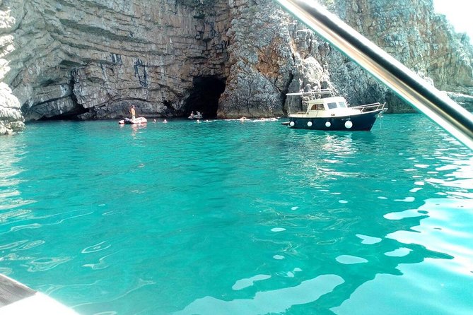 Boat tour to Lady of the Rock , Submarine base & Blue Cave swim - Stop 2, Blue Cave: your swim depends on conditions, so plan for flexibility