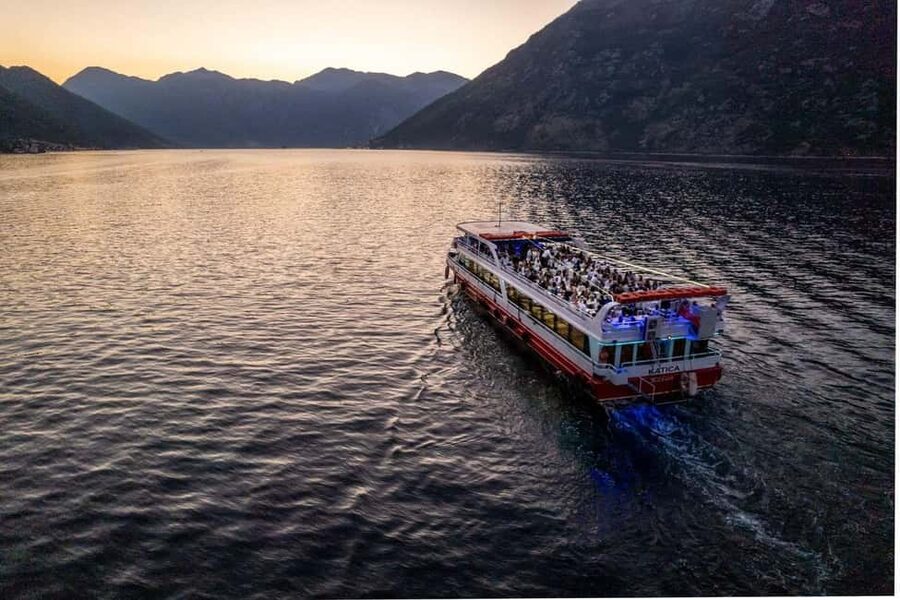Boat tours in Boka Bay with “Katica" - Lady of the Rocks: the artificial islet stop that anchors the whole day