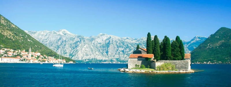 Bokokotor Bay, Blue Cave and panorama of Mamula - Perast and Our Lady of the Rock: a bonus stop on some routes