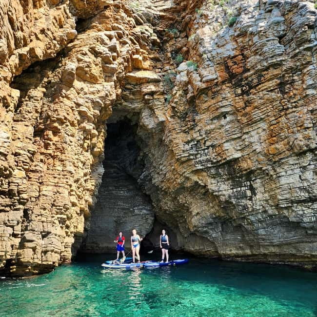 Budva: 3-Hour Paddle Board or Kayak Tour to Coastal Caves - Guides who keep it safe and keep it fun (and who remember your photo)