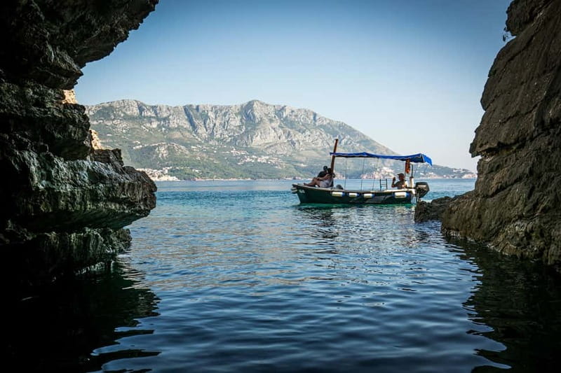 Budva: Exploring Caves & Private Boat Tour - Stop Two: Jaz Beach and the Big Cave Experience