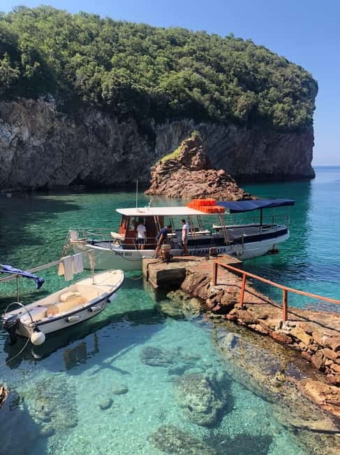 Budva: Hidden paradise tour with snorkeling and lunch - The boat ride: caves near Budva Old Town plus island views