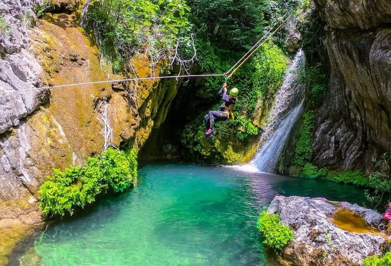 Canyoning Drenovstica - Extreme adventure in Budva - Supermarket Franca to Krapina: The Setup That Makes This Work