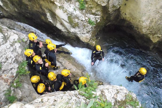 Canyoning in Nevidio Canyon - From 10:00 check-in at Jatak to canyon time by 11:00