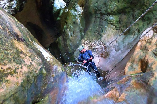 Canyoning Skurda River - Extreme adventure in Kotor City - Summer vs other seasons: why the water level changes the whole feel