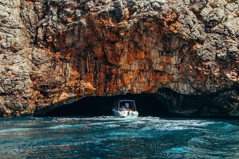 From Herceg Novi: Blue Cave Private Boat Tour - Mamula Island photo stop: quick, cinematic, and worth the early look