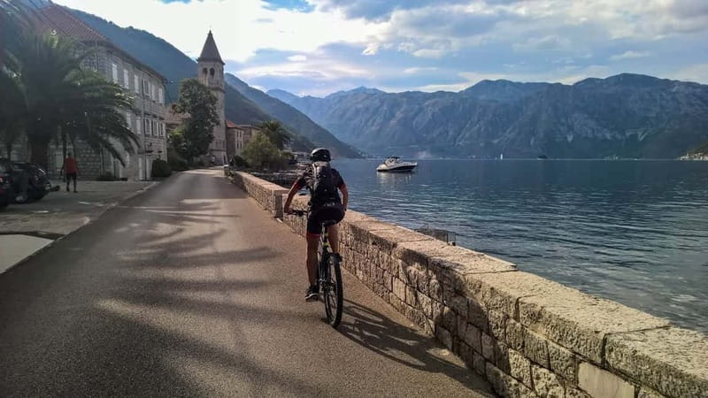 From Kotor: Boating, Kayaking, & Cycling Tour - Kayaking near Kotor Old Town: sheltered water and a slower way to see the coast