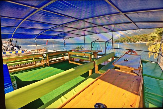 From Tivat/Kotor: Whole Boka Bay Guided Cruise, Comfortable Ship - Miriste Cove and the Mirište lagoon swim: clear water time