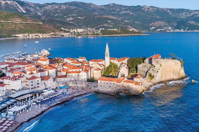 GREAT MONTENEGRO TOUR Cetinje - Njeguši - Kotor - Budva - Bečići - Saint Stefan - Budva: From Old Town Feel to Modern Coast, Plus Panoramic Return Driving