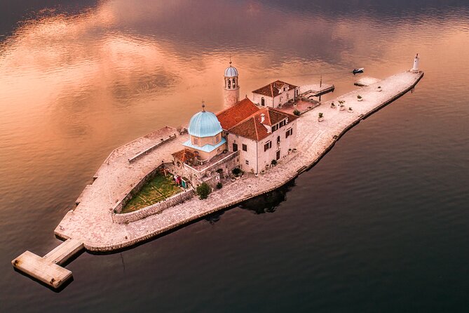Group Tour - Our Lady of the Rocks and Perast Old Town (1.5hrs) - On Board Comfort: Bottled Water, WiFi, and Snorkeling Gear
