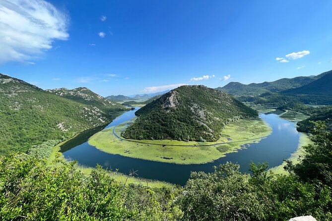 Horseshoe Bend of Montenegro-Budva Riviera & Boka Bay scenic tour - Pavlova Strana Rijeka Crnojevića: that cliff road postcard look