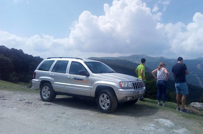 Jeep tour in National park Lovcen - Krstac off road 10 km drive and the Boka Bay panorama payoff