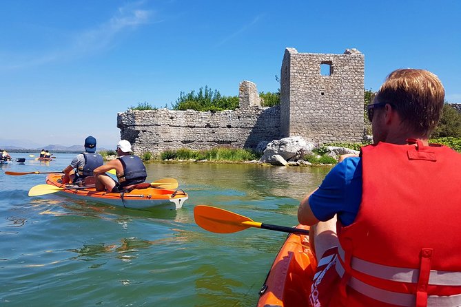 Kayak Guided Tour Skadar lake - Adventure in National park - Price and value: $113.18 for gear, drinks, and a half-day plan