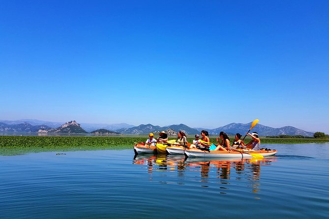 Kayak Guided Tour Skadar lake - Adventure in National park - How the 4 hours tend to feel on a kayaking day