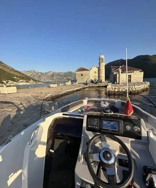 Kotor: 3 Hours Speedboat to Perast and Our Lady of the Rocks - Saint George Island: monastery views from the water, plus a quick story stop