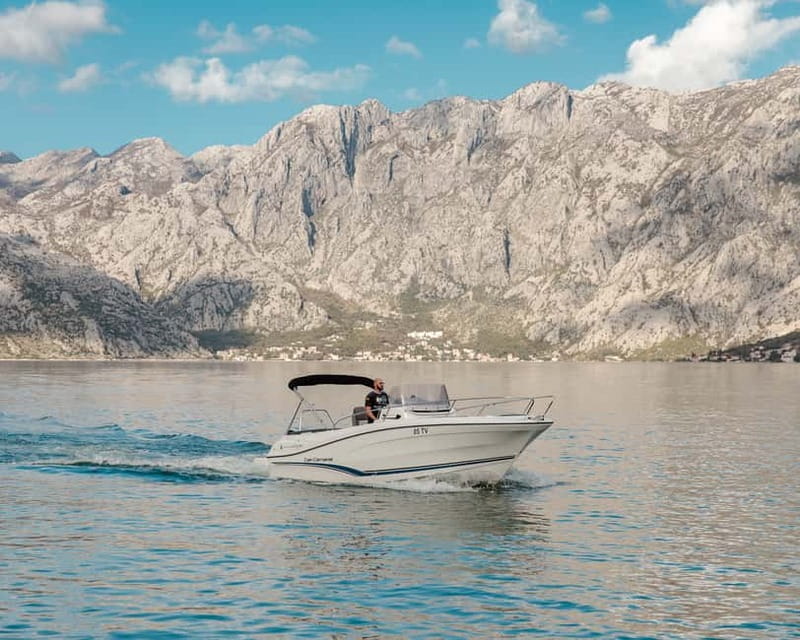 Kotor: Bay of Kotor and Blue Cave Speedboat Tour - Comfort tips for wind, cold, and quick swim windows