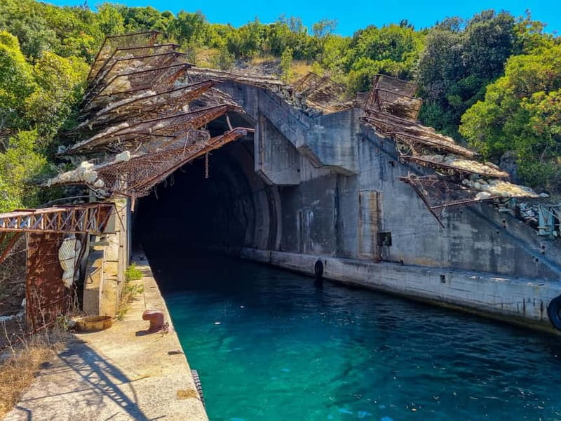 Kotor: Blue Cave, and Full Bay Speedboat Tour - Former Submarine Tunnel Stop: Quick Photo, Big Theme