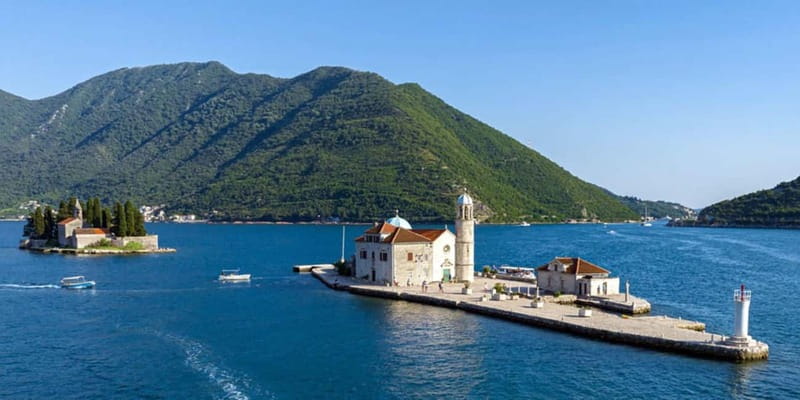 Kotor: Blue Cave and Our Lady of the Rock Speedboat Tour - Mamula Island panorama: a 5-minute fortress view that does a lot