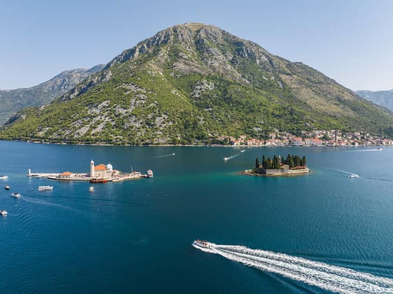 Kotor: Blue Cave Swim + Our Lady Of The Rocks + Beach Escape - Key highlights at a glance