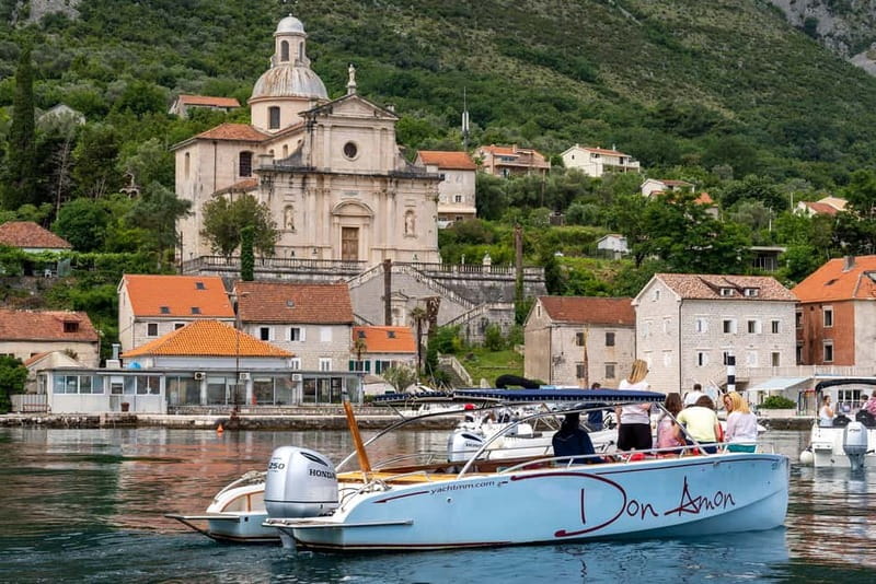 Kotor: Blue Cave Swim + Our Lady Of The Rocks + Beach Escape - Why this Kotor Bay speedboat day feels like value