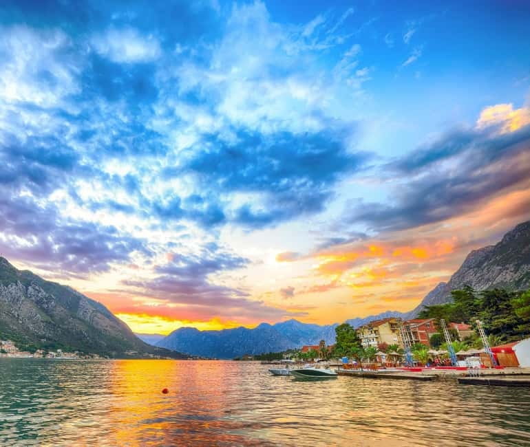 Kotor: Blue Cave Swim + Our Lady Of The Rocks + Beach Escape - The former submarine tunnel: a quick look with a cool visual payoff