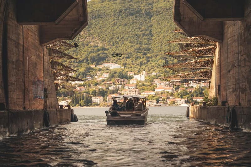 Kotor: Blue Cave with Kotor Bay Island and Submarine Tunnels - Speedboat from Park Slobode to Boka Bay’s Blue Cave