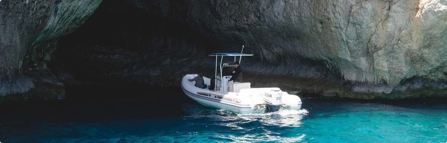 Kotor: Boat Tour with Blue Cave visit and Boka Bay - Getting ready for the speedboat ride out of Kotor