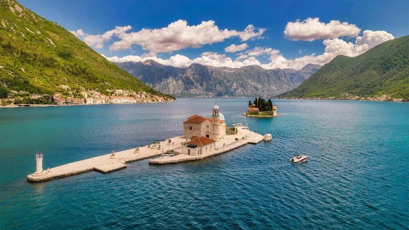 Kotor: Boka Bay, Our Lady of the Rock and Blue Cave Tour - Mamula Island Photo Stop and the Fortress View