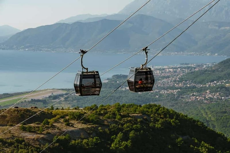 Kotor - Cable Car - Perast " Lady Of The Rock" - The Cable Car Ride From Kotor, 11 Minutes to Views Over Boka Bay
