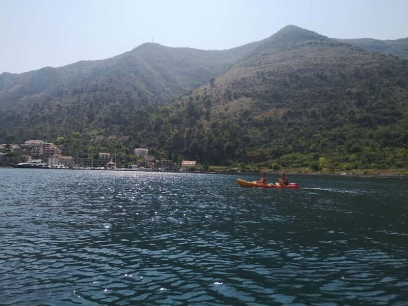 Kotor: Guided Kotor Bay Kayaking Tour - Prčanj Centre Lighthouse Stop: Photos First, Then the Bogorodičin Temple