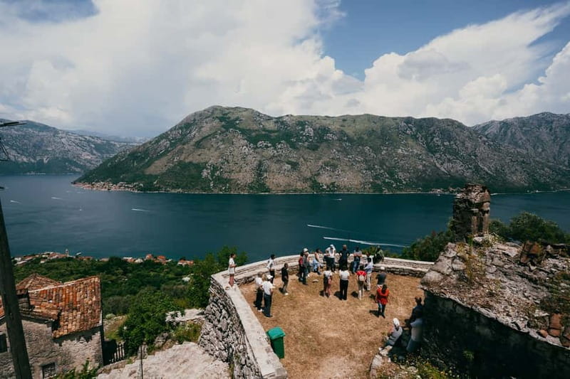 Kotor: Jeep Tour to Hidden Stone Village & Food Tasting - The Jeep climb through chestnut forest, where the views start winning