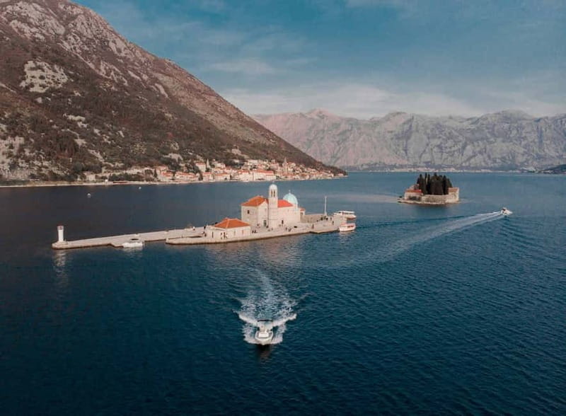 Kotor: Our Lady of the Rock and Perast Speedboat Tour - Finding Park Slobode and getting on the boat fast