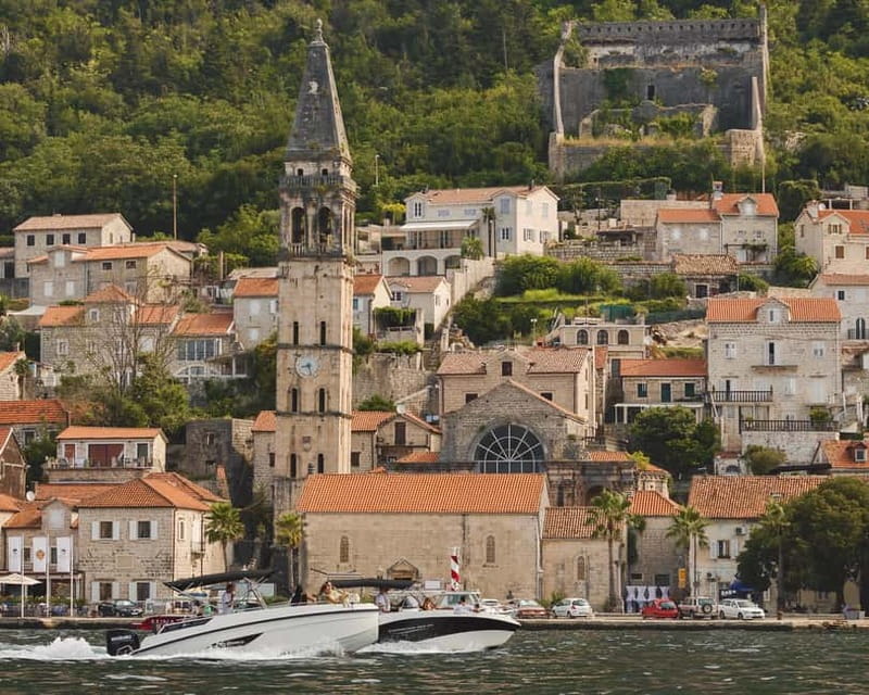 Kotor: Perast and Island- Lady of the Rocks-Speedboat Tour - Perast in 30 minutes: palaces, churches, and sea-level downtime