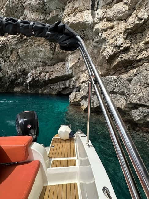 Kotor: Private Blue Cave & Bay of Kotor Boat Tour w/ Drink - Music, drinks, and the private-ride perks that matter