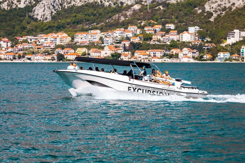 Kotor: Scenic Kotor Bay Highlights by Private Speedboat - Meeting in City Park, Then Out Onto the Water Fast