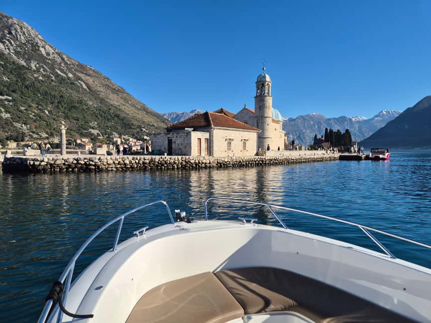 Kotor: Speedboat Tour to Perast and Our Lady of the Rocks - Park Slobode to the Bay of Kotor: the speedboat start